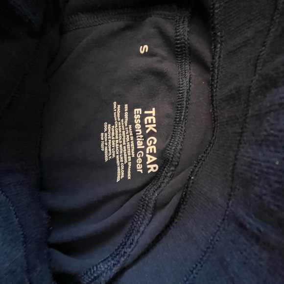 Casual Navy Blue Drawstring Sweats - Picture 5 of 5